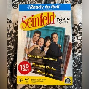Seinfeld Trivia Card Game - Never opened